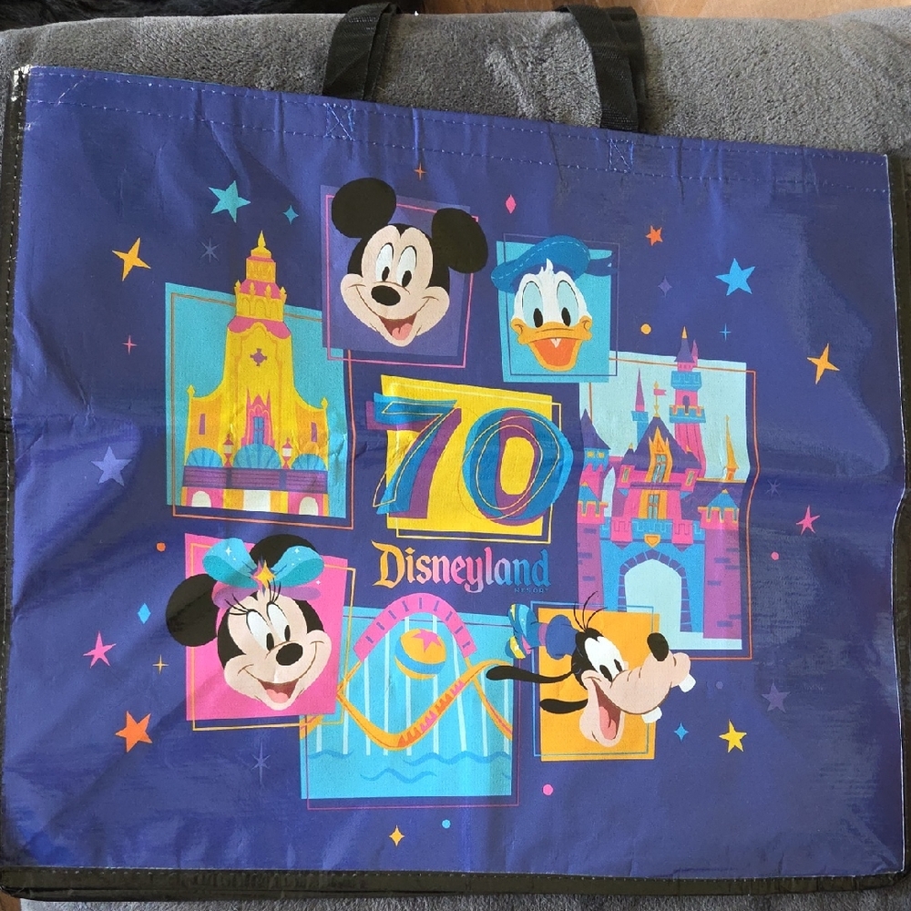 Disneyland 70th Anniversary Tote Bag